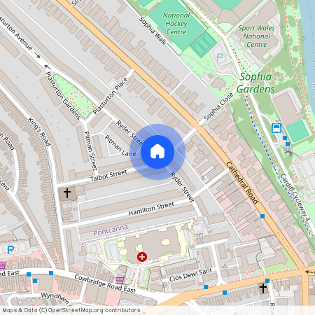 Ryder Street, Pontcanna, Canton, Cardiff, CF11 9BR