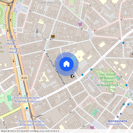 Rue De La Buanderie - Washuisstraat, 18, 1.1, 1000, Brussel