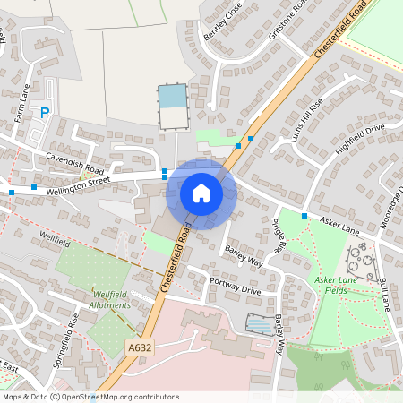 Holmes Terrace, Chesterfield Road, Two Dales