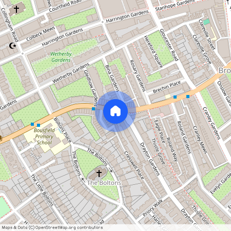 Cresswell Gardens, Chelsea, SW5, London