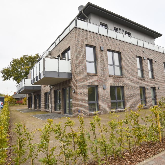 Neubau: 3-Zimmer-Wohnung mit Balkon - Foto 1