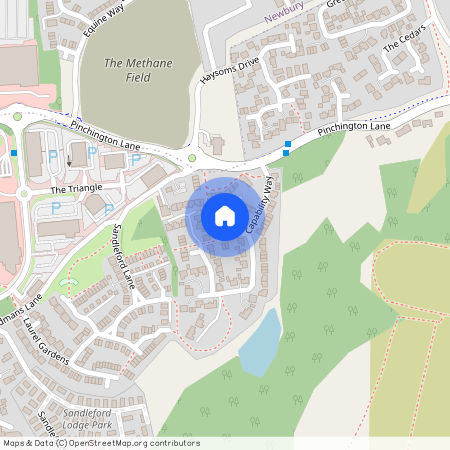 Woodhouse Gardens, Greenham, Thatcham, Berkshire, RG19