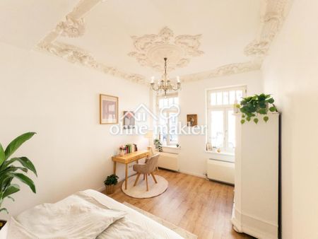 Wohnen auf Zeit: Möblierte Altbauwohnung in ruhiger Nebenstraße der Karli - Foto 5