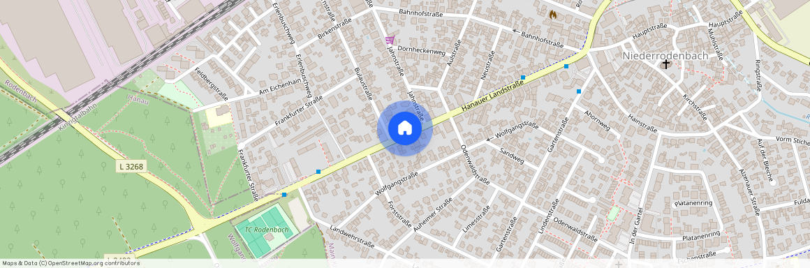 Hanauer Landstraße, 63517, Hanauer Landstraße    Rodenbach