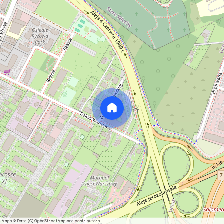 ul. Dzieci Warszawy, Skorosze, Ursus, Warszawa, mazowieckie