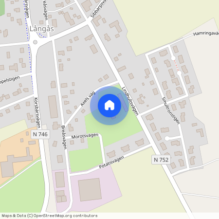 Axels Väg 6E, Långås, Falkenberg