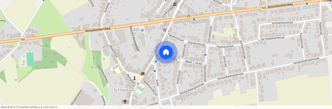 Albert I-straat, 1 / 2, 1703, Schepdaal