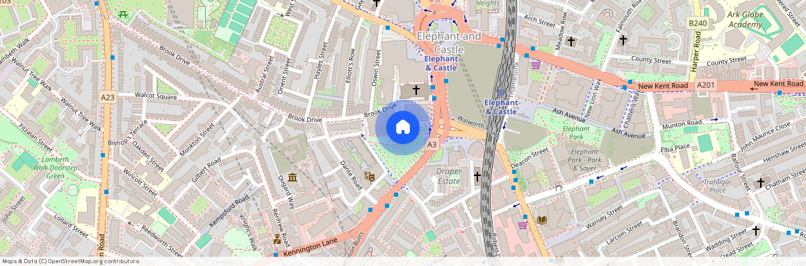 St. Gabriel Walk, Elephant and Castle, SE1