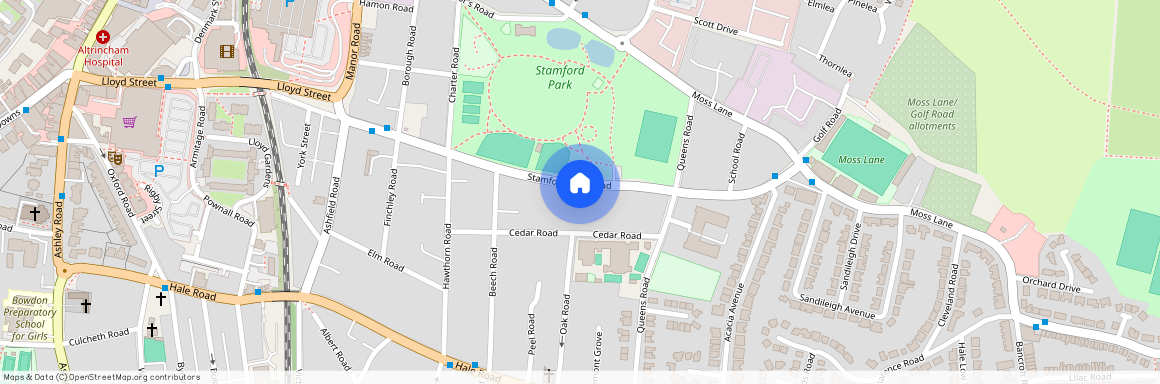 Stamford Park Road, Hale, Altrincham, Cheshire, WA15