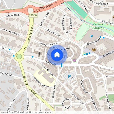 Upper Norwich Road, Bournemouth BH2