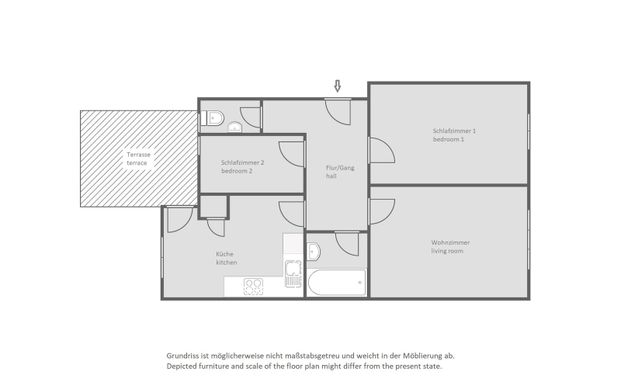 Moderne 2.5-Zimmer Wohnung im Prinzregentencarree - Foto 1