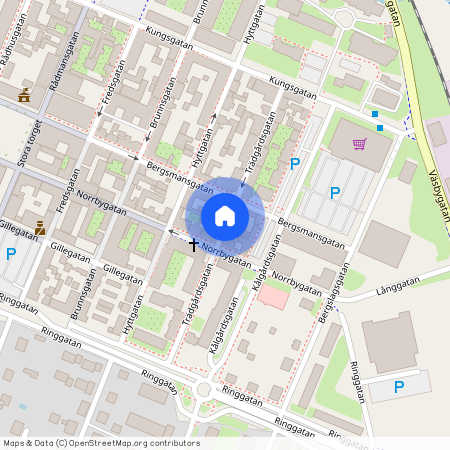 Trädgårdsgatan, Sala