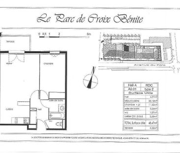 Location appartement 2 pièces 45 m² à Aucamville (31140) - Photo 2