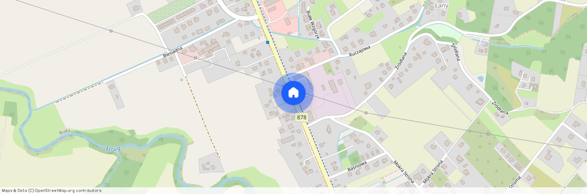 ul. Białe Wzgórze, Biała, Rzeszów, podkarpackie