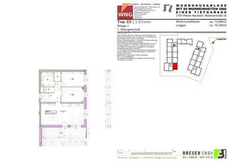 Familientraum - 3 Zimmer Wohnung mit großer Loggia + Kaufoption _1_22 - Photo 5