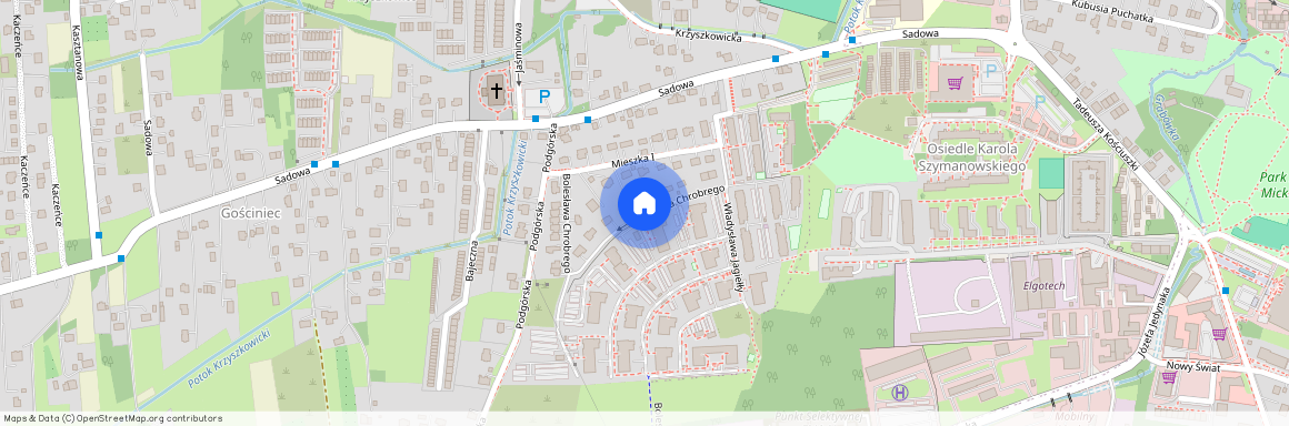 ul. Bolesława Chrobrego, Wieliczka, Wieliczka, wielicki, małopolskie