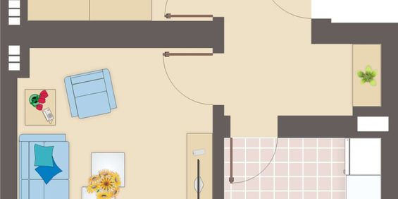 2-Raum Wohnung mit Balkon in Essen Frohnhausen für Selbstzahler - Photo 3