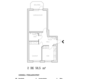 Kaserngatan 101 B, våning 1 - Foto 2