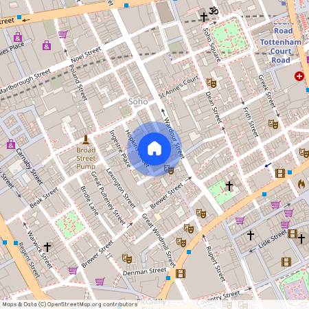 Berwick Street, London, W1F 0QT