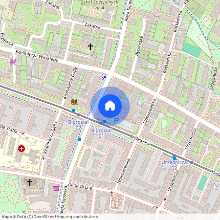 ul. Królewska, Nowa Wieś, Krowodrza, Kraków, małopolskie