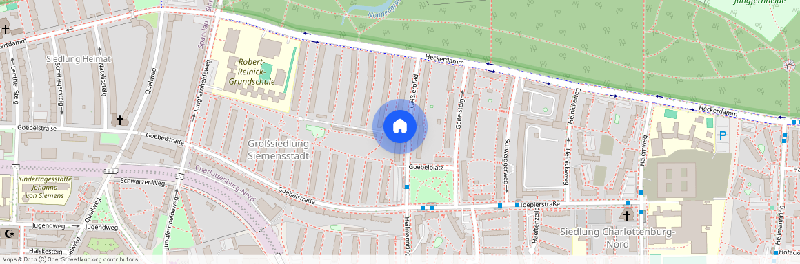 Geißlerpfad 9 - 13627 Berlin OT Charlottenburg-Nord