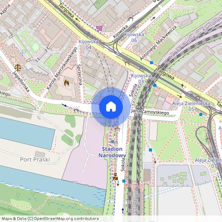 ul. Jana Zamoyskiego, Stara Praga, Praga-Północ, Warszawa, mazowieckie