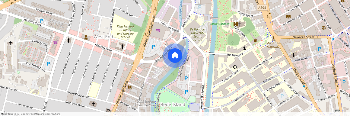 Westside Apartments, Bede Street, West End, Leicester LE3