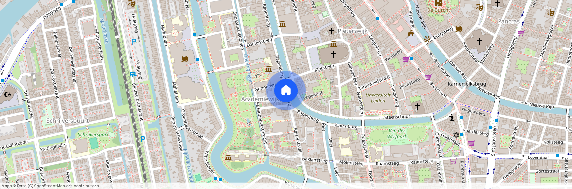 Academiewijk, 2311 GK, Rapenburg, Leiden