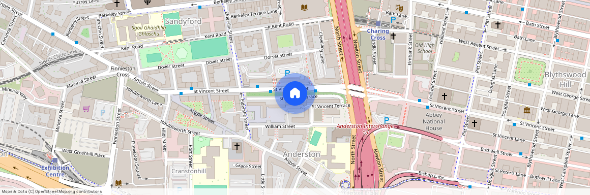 St Vincent Terrace, Glasgow City, Glasgow, G3