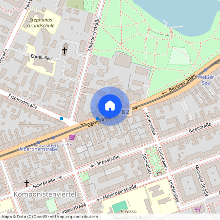 Berliner Allee 117, 13088 Berlin - Stadtrandsiedlung Malchow