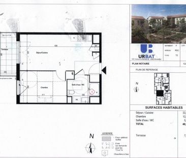 location Appartement T2 DE 40.38m² À RILLIEUX LA PAPE - Photo 1