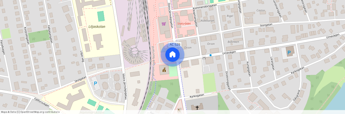 Östra järnvägsgatan 3, Vännäs