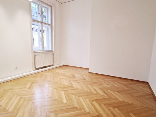 BÖRSE-NÄHE, GONZAGAGASSE, gepflegte 132 m2 Altbau, 3 Zimmer, Extraküche, 2 Bäder, Parketten, U2/U4-Nähe - Foto 1