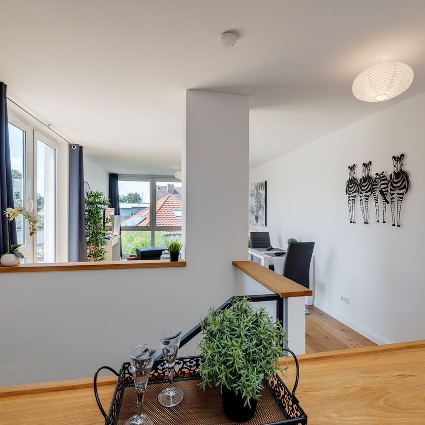 Furnished apartment with large roof terrace for rent - Photo 1