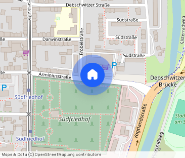 EINBAUKÜCHE + SUPER BLICK -- Moderne 2-R-DG-Wohnung mit Aufzug und ... - Photo 1