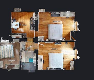 Colocation - T4 Meublé Nantes, 65.62m2, 3 chambres - Photo 3