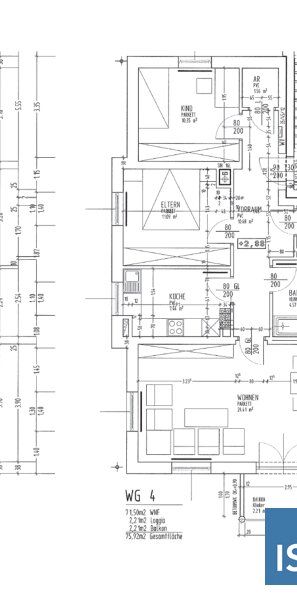 Objekt 786: 3-Zimmerwohnung in Enzenkirchen, Lindenstraße 6, Top 4 - Foto 2
