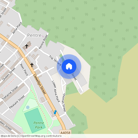 Catherine Street, Pentre, Rhondda Cynon Taff. CF41 7DP