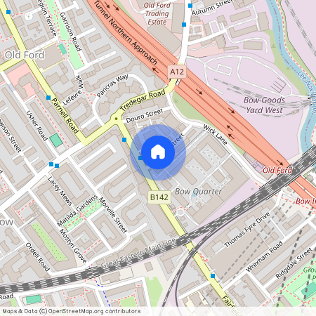 Blondin Street, Mile End, Bow, Fish Island, Old Ford, London, E3 2TR