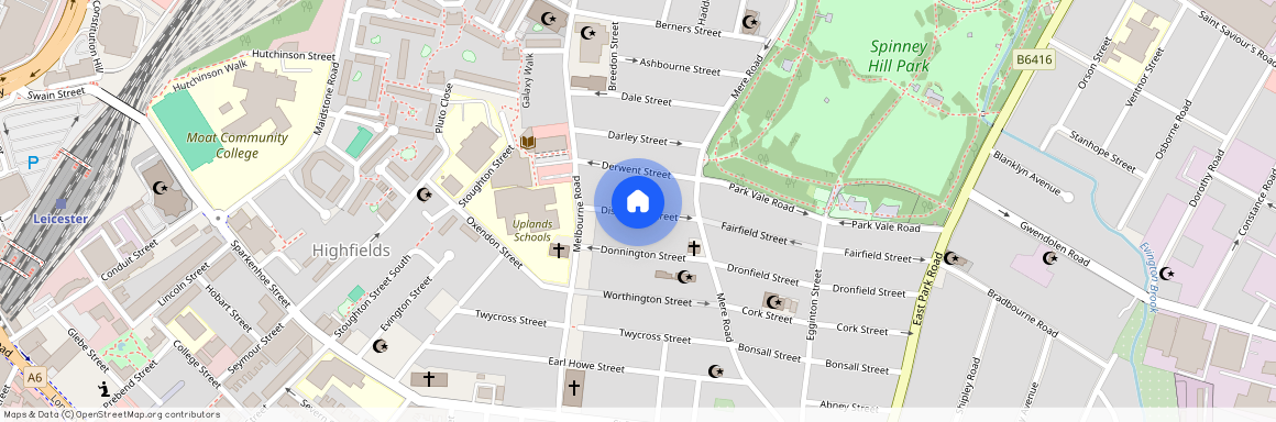 Diseworth st Leicester, LE2