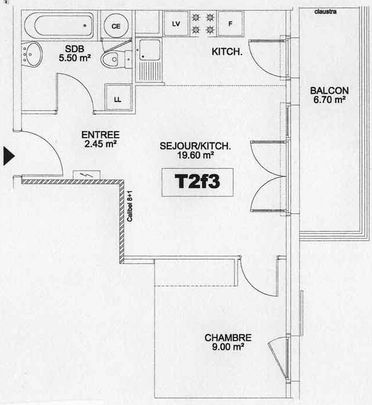 Location Appartement 2 pièces 36m² NANTES 44300 - Photo 1