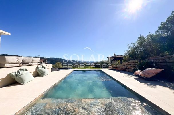 Magnifique villa familiale avec piscine pour 8 personnes aux Adrets-de-l'Estérel - Photo 1