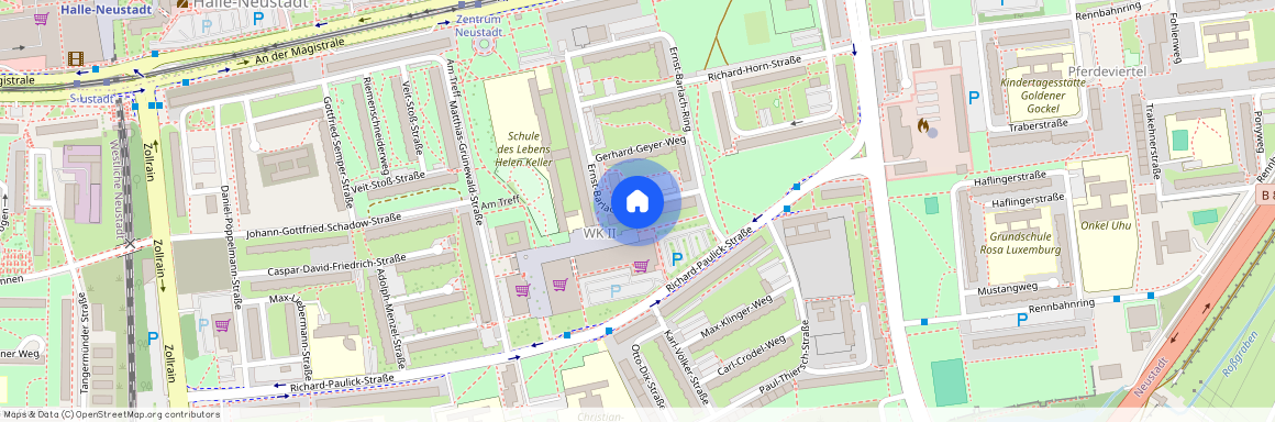 Ernst-Barlach-Ring 13 ·, 06124, Halle (Saale), 6. Etage ·, Südliche Neustadt