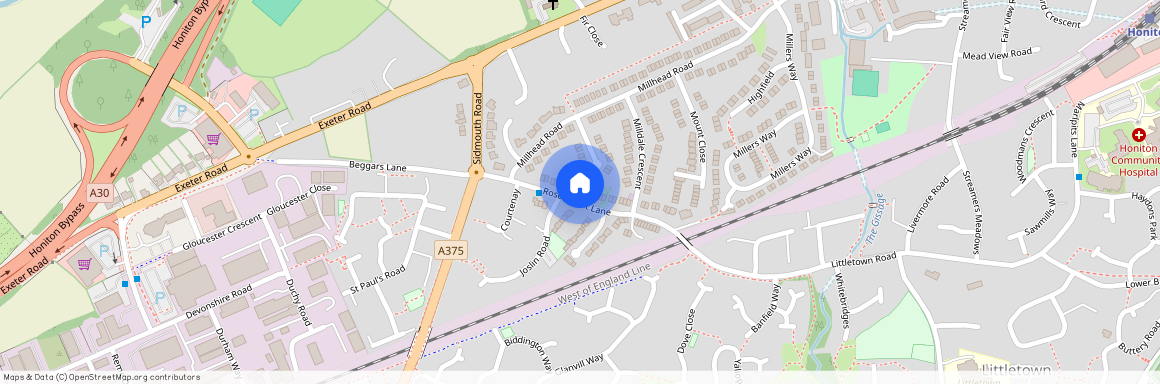 Rosemount Lane, Honiton, Devon, EX14