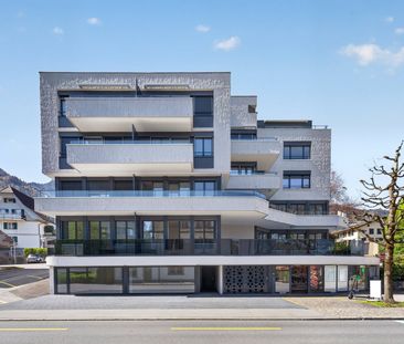 Moderne 1.5-Zimmer-Wohnung mit Balkon in Hergiswil - Photo 4