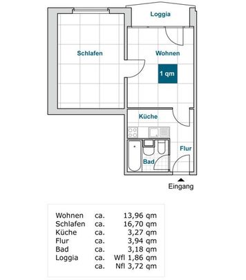 2-Zimmerwohnung mit Balkon, Aufzug und tollem Blick über Dresden! - Foto 1