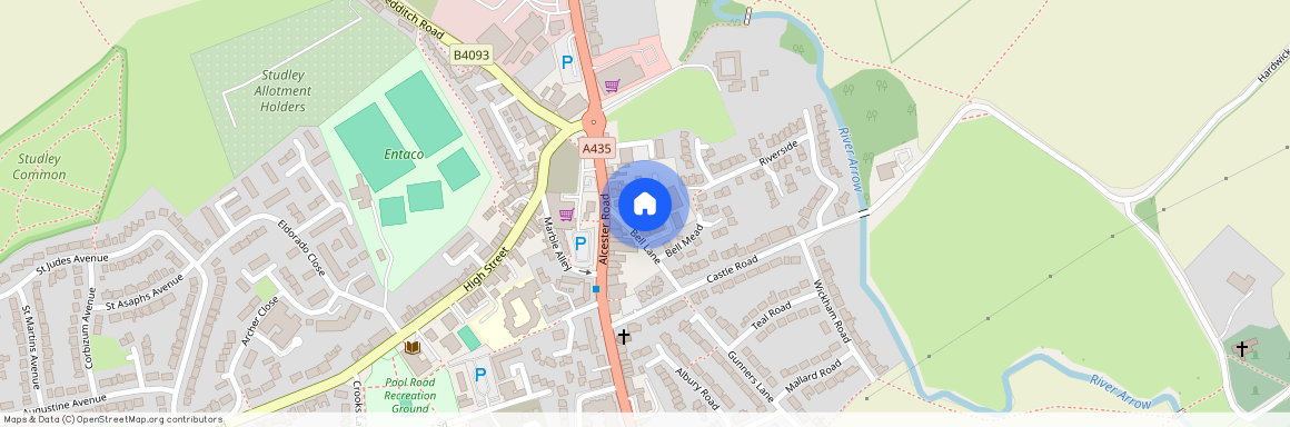 Bell Lane, Studley, B80