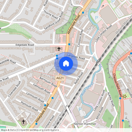 Flat above 745 Abbeydale Road Sheffield S7 2BG