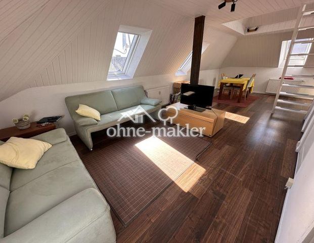 Möblierte Wohnung, gemütliches Altbau-Dachgeschoss Studio - Foto 1