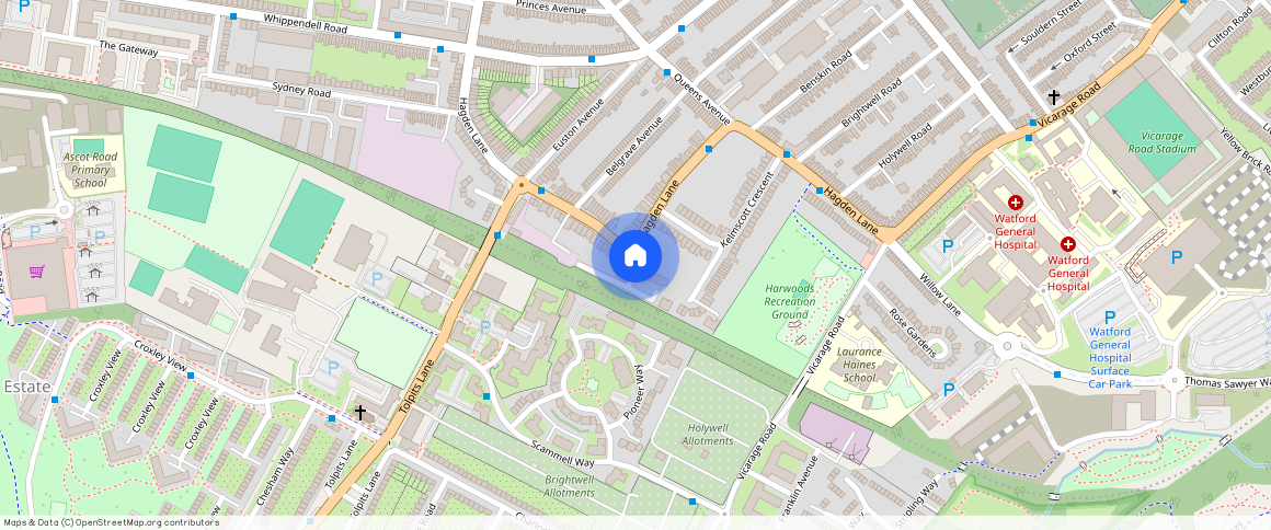 Holm Oak Park, Watford, WD18